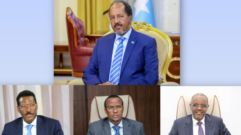 {DAAWO MUQAALKA}  Madaxweynaha Soomaaliya Oo kulan ugu yeeray Madaxda Galmudug, Koofur Galbeed iyo Hir-Shabeelle.