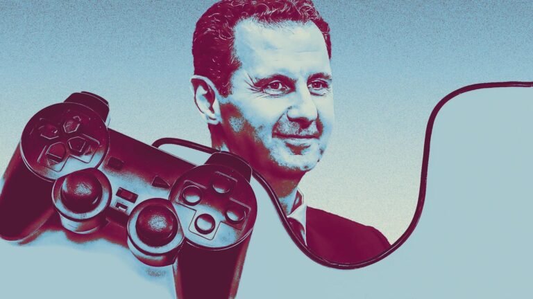 Madaxweynehii hore ee Suuriya oo aad u ciyaaro video game-ka ee internet-ka.