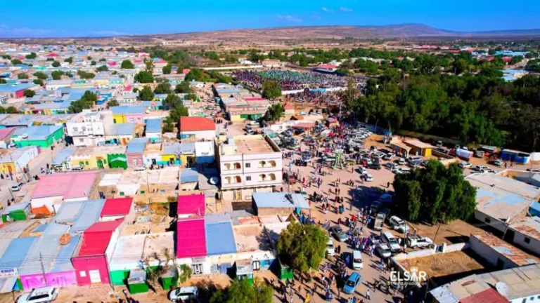 Bandow lagu soo rogay Magaalada Ceerigaabo.