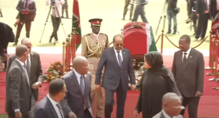 President Hassan Sheikh Mohamud Joins World Leaders at Raila Odinga’s State Funeral