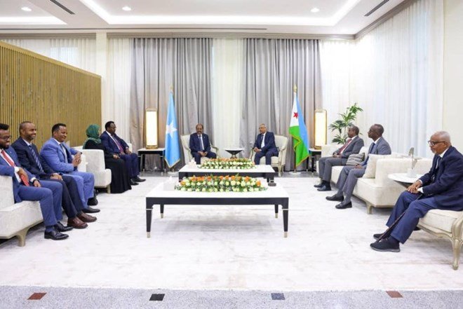 President Hassan Sheikh attends 25th anniversary of Arta Conference in Djibouti