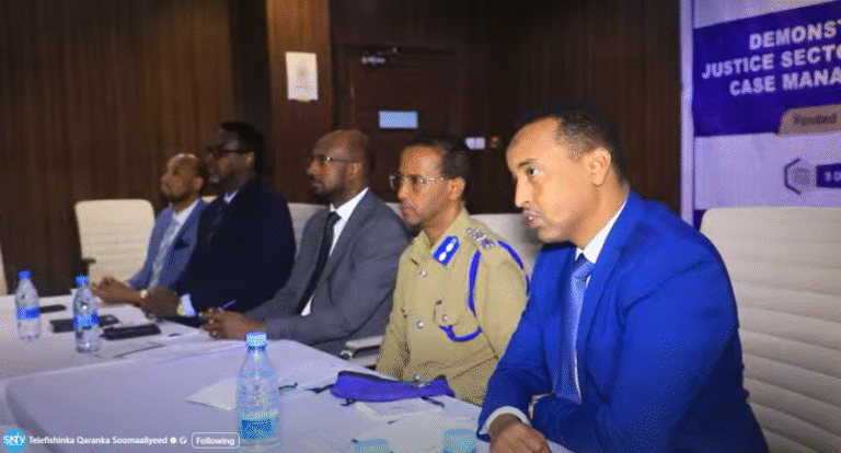 Somalia Launches Groundbreaking Electronic Case Management System to Revolutionize Justice Sector