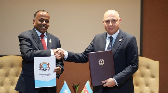 Soomaaliya iyo Azerbaijan oo Kala Saxiixday Heshiis Cusub.