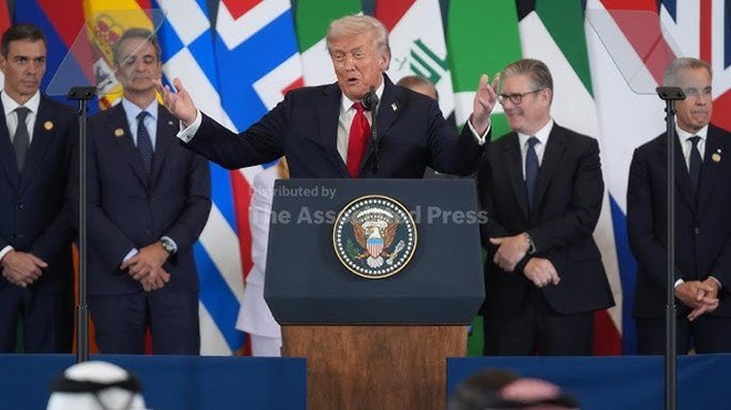 Trump attends Egypt summit after Israel Knesset speech