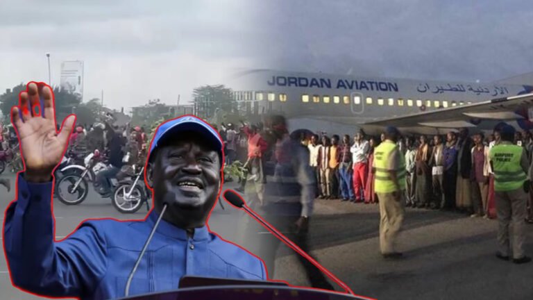 {DAAWO MUQAALKA} Taageerayaasha Raila Odinga oo Xoog ku Galay Garoonka Diyaaradaha Jomo Kenyatta