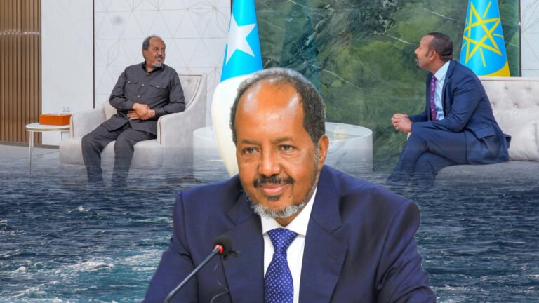 {DAAWO MUQAALKA}  Madaxweyne Xasan Sheekh oo sheegay in Itoobiya Xaq u lee dahay ineey hesho Bad