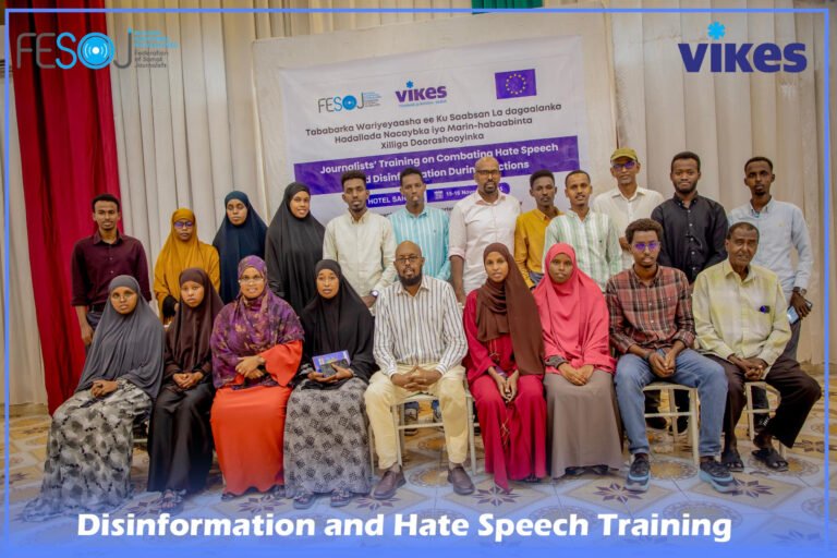 FESOJ Successfully Conducted Training on Combating Hate Speech and Disinformation During Elections.