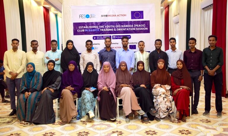 Asaaska Naadiga Dhalinyarada Nabadda Baraha Bulshada ee Muqdisho.