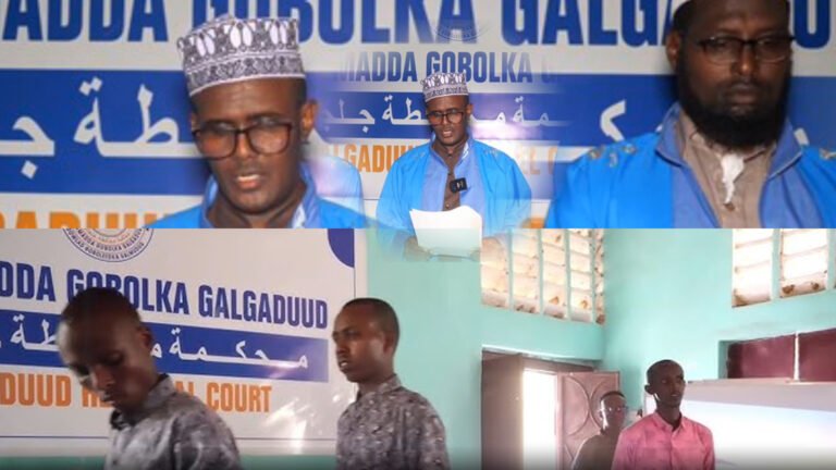 {DAAWO MUQAALKA} Goormaa lasoo taagayaa Maxkamada ragii dilay Hooyo & Gabdhaheeda.?