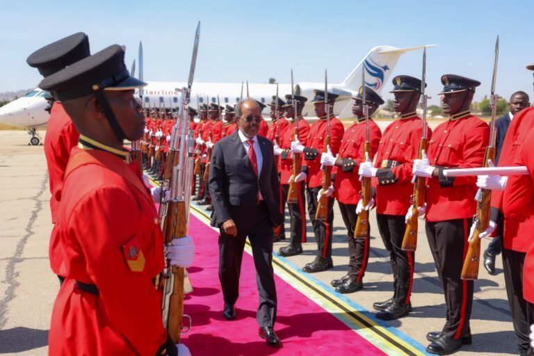 Madaxweyne Xasan Shiikh oo Gaasray Dalka Tansaaniya.