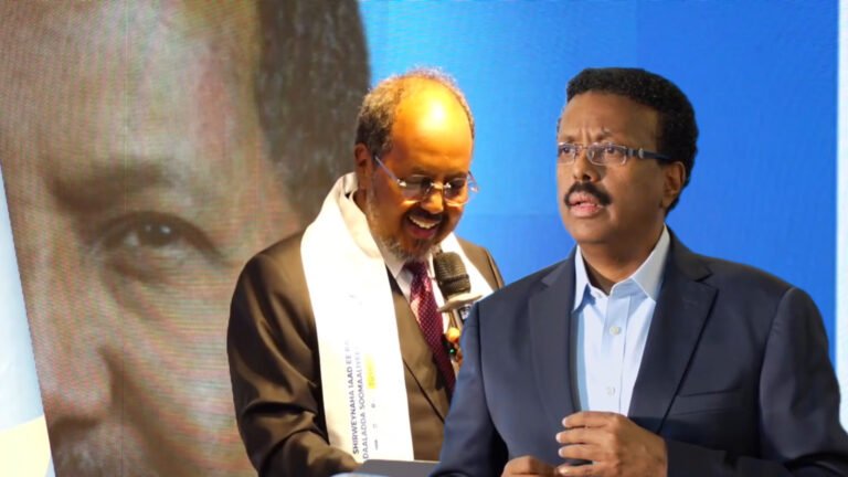 {DAAWO MUQAALKA} Madaxweyne xasan Shiikh oo u jawaabay Farmaajo.