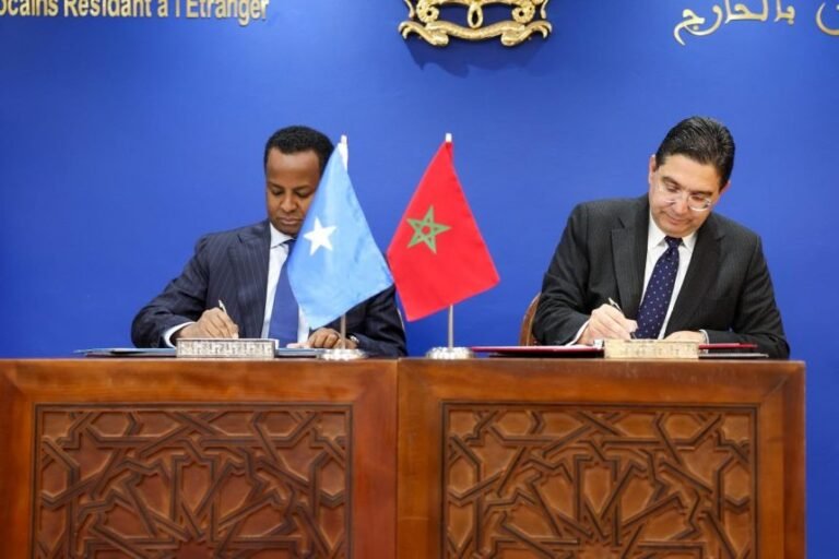 Minister of Foreign Affairs signs cooperation agreement with his Moroccan counterpart
