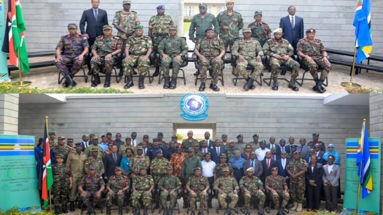 Shirka qorshaynta Hawlgallada wadajirka ah ee ciidamada Bulshada Bariga Afrika oo La soo gabagabeeyay.