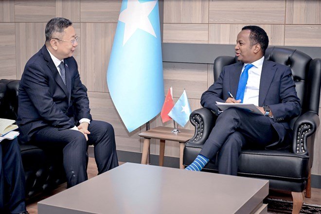 Somali Foreign Minister meets Turkish, Chinese envoys to boost bilateral cooperation
