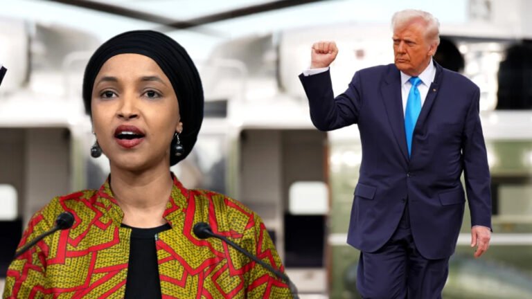 {DAAWO MUQAALKA}  Trump oo Dalbaday in ilhaan Cumar laga Masaafuriyo Mareeykanka.