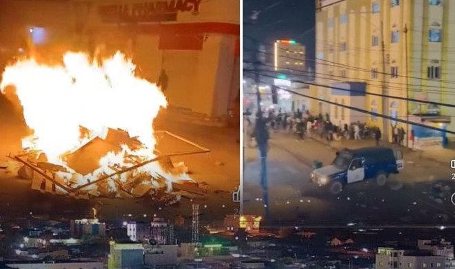 Rabshado Iyo Banaanbax kadhacay Boorama