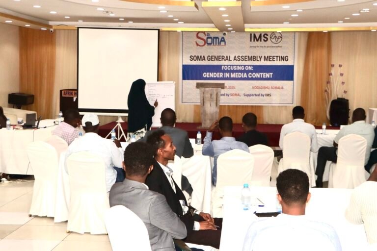 {DAAWO SAWIRADA} Daladda SOMA oo Kulan ugu qabatay Muqdisho Agaasimayaasha Warbaahinta Soomaaliya..