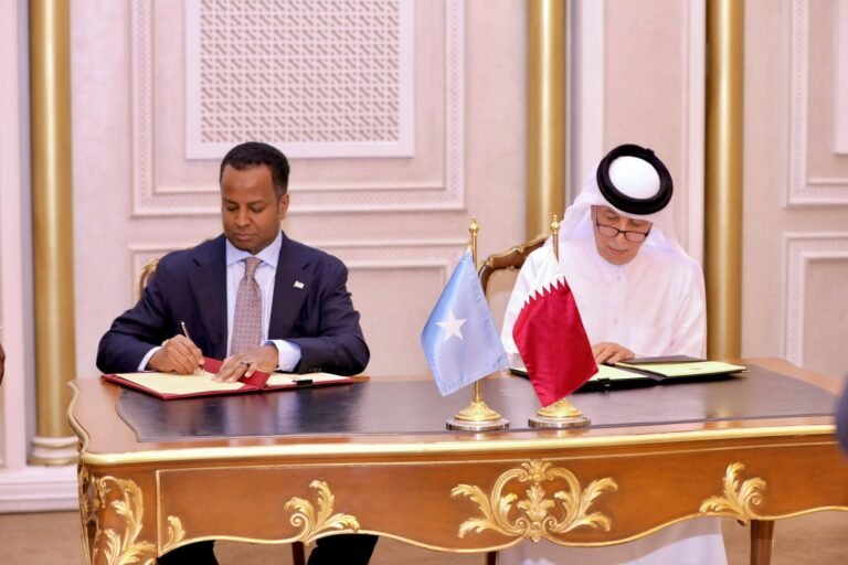 Somalia and Qatar Forge Stronger Bilateral Relations Through Key Agreements