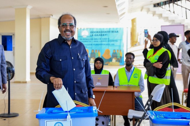 After casting ballot, Somali President calls for dialogue amid election dispute