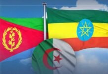 Dalalka Ingiriiska, Turkiga , Norway iyo Japan oo War ka soo saaray Xiisada Eritrea iyo Itoobiya.