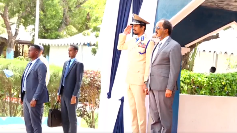 MW Xasan Sheekh oo ka qaybgalay munaasabadda aasaaska Booliiska Soomaaliyeed