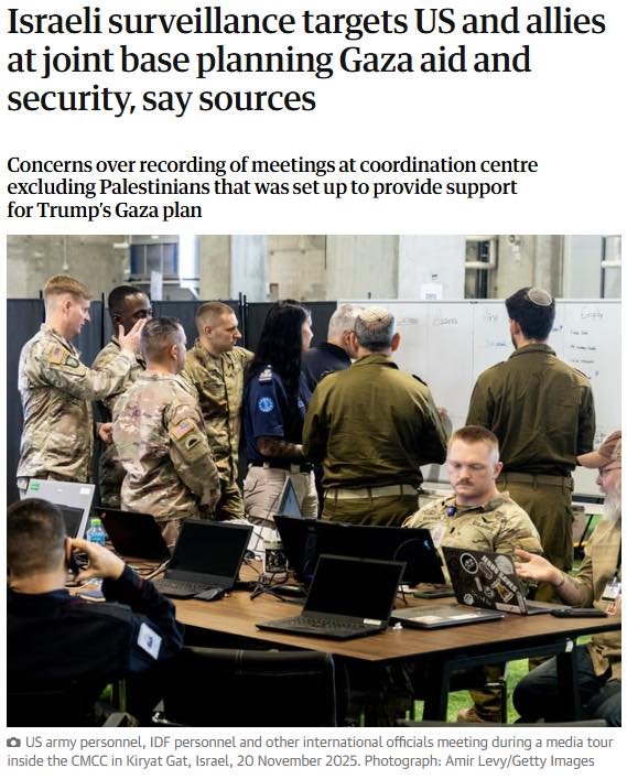 Mareykanka iyo dalalka xulafada la ah oo ku dhiban kulamada ay ku yeelanayaan saldhig ku yaalla koonfurta dhulka ay Israa’iil