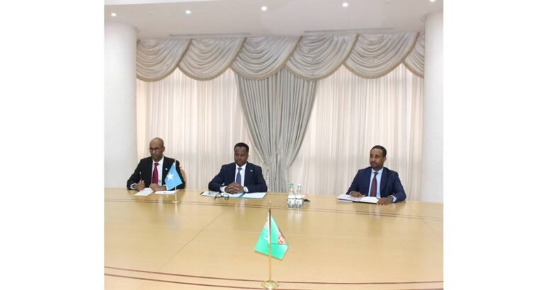 Somali FM Meets Turkmenistan Counterpart to Boost Cooperation Ashgabat.