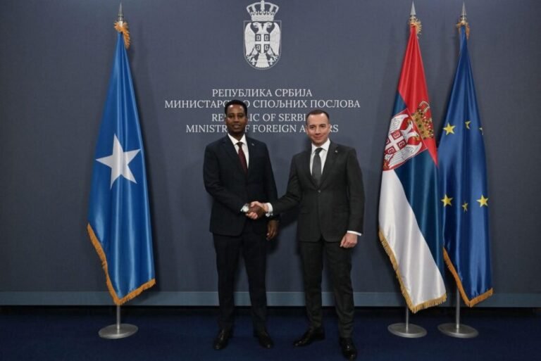 Somalia and Serbia to Expand Cooperation in Technology, Security, and Education Following High-Level Talks