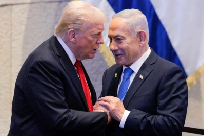 Netanyahu oo isku diyaarinaya inuu Trump ku qanciyo weerar wadajir ah oo ay  ku qaadaan Iran.