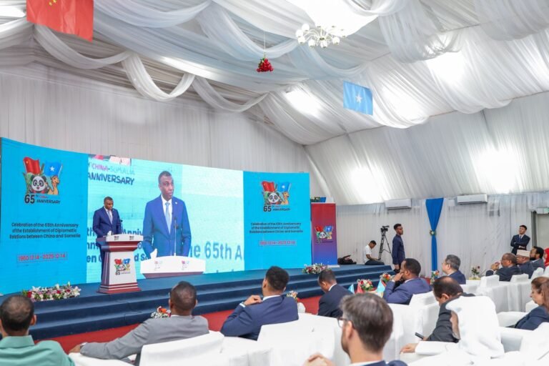 RW Xamse Muxuu ka yiri 65-guurada xiriirka diblomaasiyadeed ee u dhexeeya Soomaaliya iyo Shiinaha.