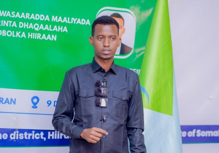 Isku Duwaha Cusub ee maaliyada Gobolka Hiiraan oo Maanta Xilka La wareegay.