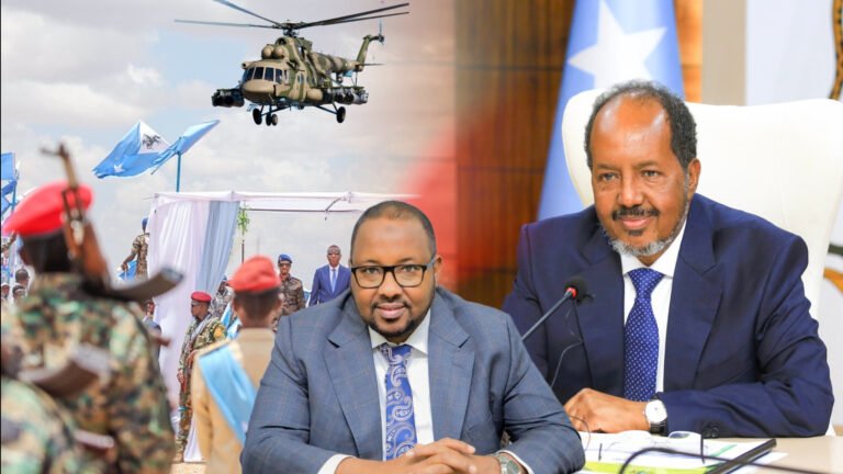 Ciidamada Gaarka ah ee Madaxtooyada oo ku wajahan Laacsaanood iyo MW Xasan sheekh oo dhawaan tagayo.