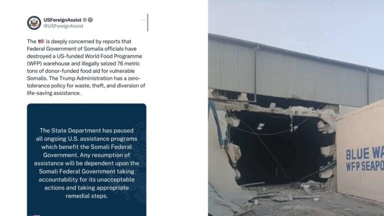 Warbixin Kooban oo ka hadleyso Bakhaarka La dumiyay.