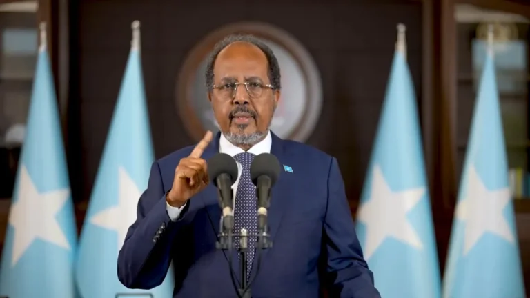 Somalia’s Mohamud slams Israel’s interference, rejects base on Somaliland.