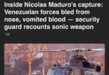 Ilaalada Maduro wixii dhacay Markii mareykanka Soo xiraayeen Madaxweyanaha Venezuela.