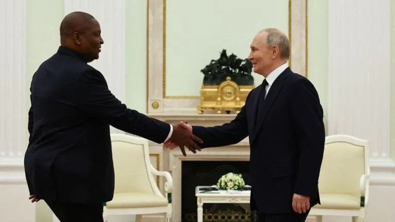 President Touadera invites Russia’s Putin to visit Central African Republic.