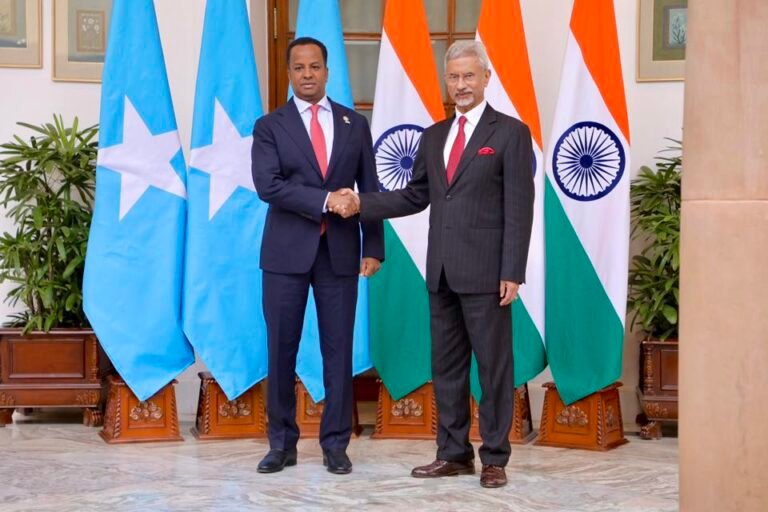Bilateral Meeting Between Somalia and India