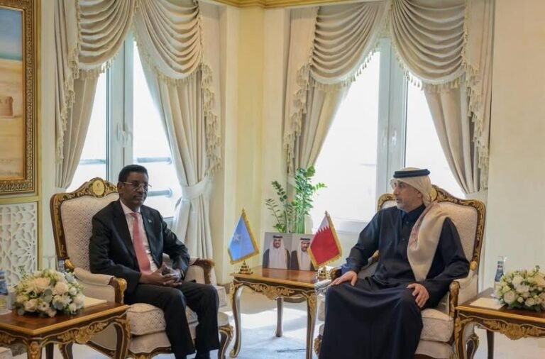 Somali Security Minister Discusses Strategic Cooperation with Qatari State Minister; Doha Talks Focus on Infrastructure