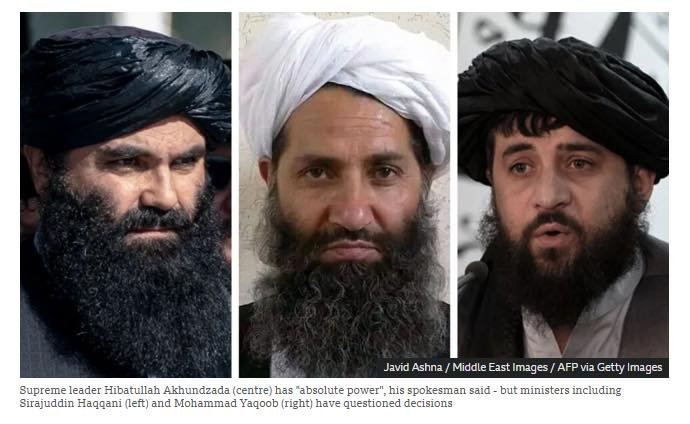 Khilaaf gudaha ah oo soo kala dhex galay Ururka Taalibaan.