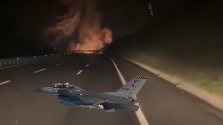 Diyaarad dagaal oo nooceedu yahay F-16 ayna leeyihiin ciidanka Turkiga ayaa burburtay.