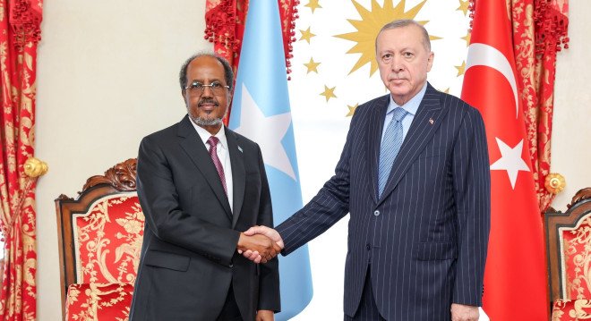 Madaxweynaha Soomaaliya oo sheegay   in uu Turkigu  ujoogin Soomaaliya  dagaal ka dhan ah Israa’iil .