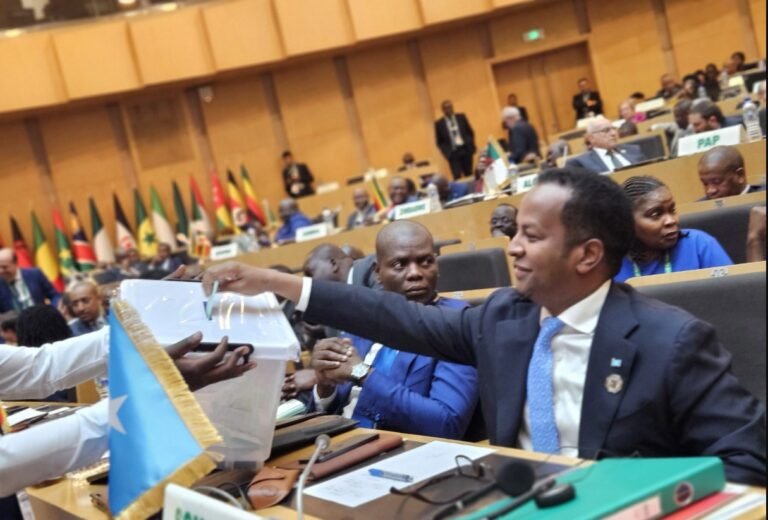 WAR DEG-DEG: Soomaaliya Oo Ku Guuleysatay doorashada guddiga ugu muhiimsan midowga Afrika.