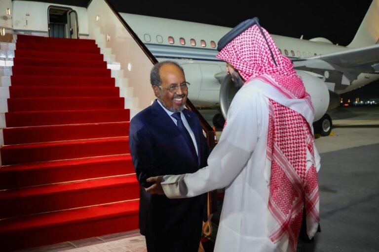 {DAAWO SAWIRADA} Madaxweyne Xasan Shiikh oo gaarey magaalada Dooxa ee dalka Qadar.