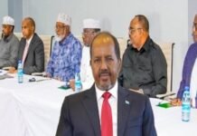 Madaxweyne oo Golaha Mustaqbalka Soomaaliyeed ku marti-qaaday kulan qado iyo soo dhoweyn ah.