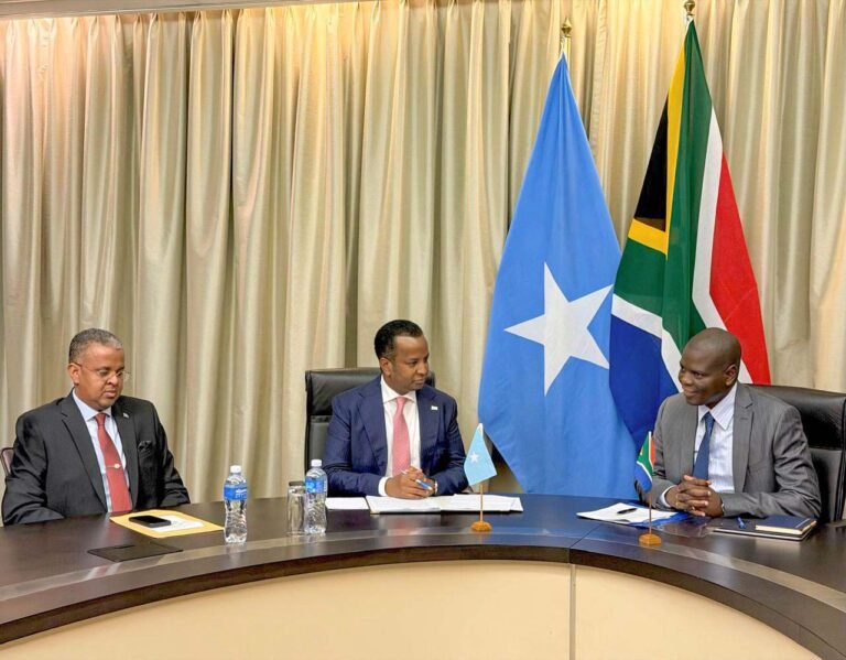 Maxeey ka wada Hadlayaan Soomaliya iyo Koonfur Afrika.?