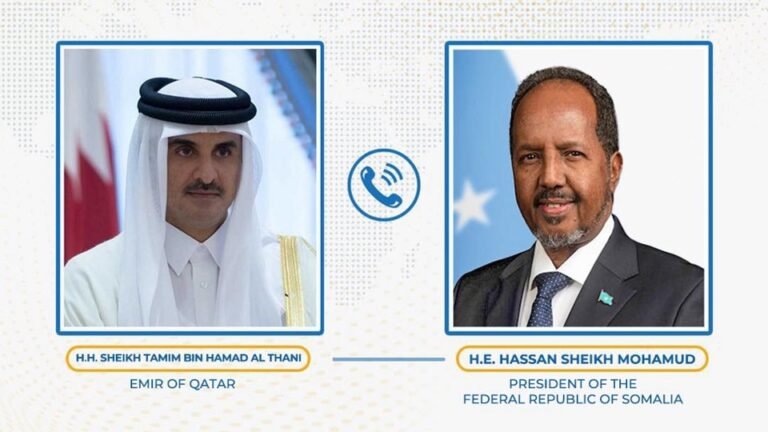 Madaxweynayaasha Soomaaliya iyo Qatar oo wadahadal Deg deg ah Yeeshay Kadib Markii,,,
