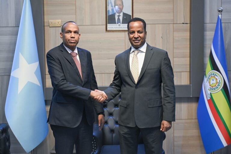 Foreign Minister Meets IGAD Special Envoy to South Sudan