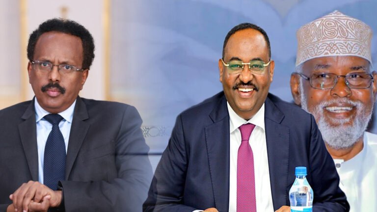 {DAAWO MUUQAALKA} Farmaajo oo kulan deg deg ah la qaadanayo madaxweynayasha jubaland iyo Puntland
