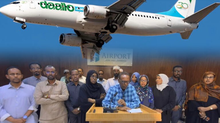 {DAAWO MUUQAALKA} Xildhibaanadii Hawada Garoowe Laga Soo Celiyay oo Manta loo Fasaxay Duulimaadkoodii.