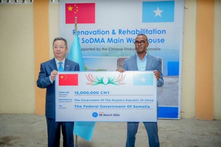 China Disburses $2 Million USD and 15 Million RMB in Emergency Relief to Combat Severe Drought in Somalia
